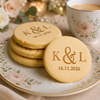 Personalized Wedding Cookie Stamp & Cutter Set Bridal Shower Baking Gift CH07 180268