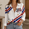 Usa Semiquincentennial Since 1776 Blouse Shirt, Happy Birthday USA Women Shirt, Independence Day Gift CH07 911746
