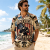 Abraham Lincoln Playing Guitar Rock and Roll American Flag Hawaii T-Shirt 1776-2026 USA Flag Hawaii Shirt CH07 911762
