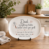 Personalized Dad Everything Tastes Better When You Grill Plate, Father's Day Gift From Kids CH07 911592