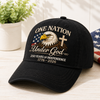 Custom One Nation Under God 250 Years Embroidered Hat Independence Anniversary Gift CH07 911630