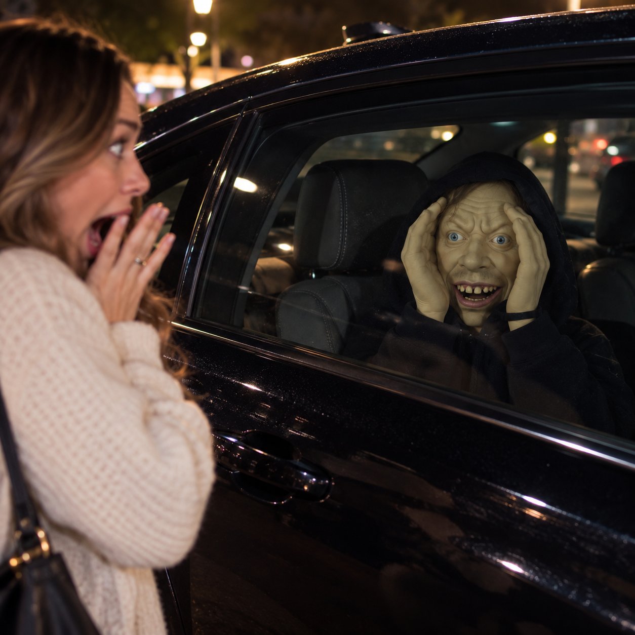 Halloween Car Window Prank Funny Gift For Halloween CH07 180564