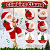 Climbing Claus - Musical Climbing Santa Christmas Decoration Funny Gift CH07 180510