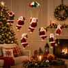 Climbing Claus - Musical Climbing Santa Christmas Decoration Funny Gift CH07 180510