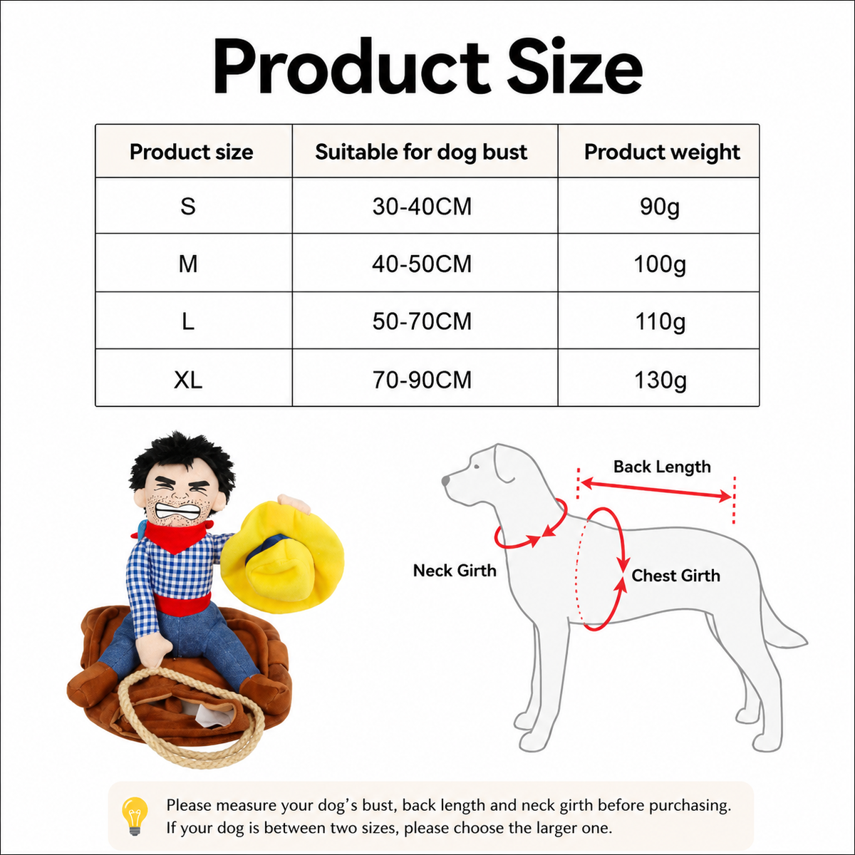 Funny Dog Cowboy Costume Gift For Dog Lovers CH07 180262