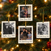Custom Vintage Polaroid Photo Christmas Personalized Acrylic Ornament HA75 922028