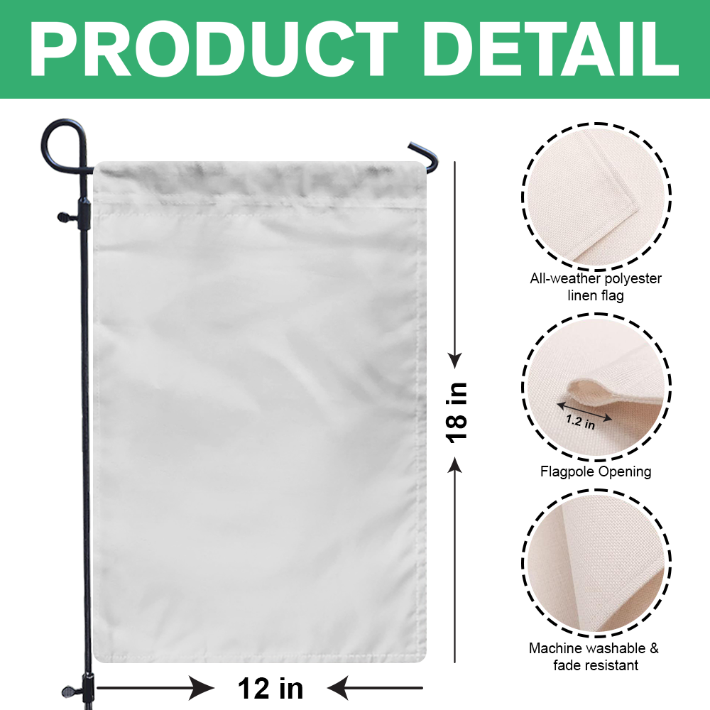 Welcome To The Dog House, Custom Flags, Personalized Dog Decorative Garden Flag HA75 892224