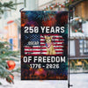 Custom Dog America 250 of Freedom Garden Flag For Dog Lovers LM32 895321