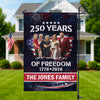 Custom Family Photo Celebrate 250 Years of America Garden Flag CH07 899286