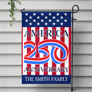 America 250th Anniversary Personalized Garden Flag HA75 897536