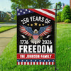 250 Years of Freedom Garden Flag America 250th Anniversary Gift for Family CH07 896832