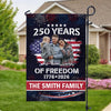 Custom Family Photo Celebrate 250 Years of America Garden Flag CH07 899286