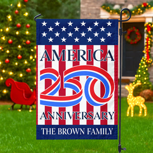 America 250th Anniversary Personalized Garden Flag HA75 897536