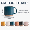 Personalized Dog Photo Engraved Pottery Mug - Custom Pet Lover Gift CH07 911410