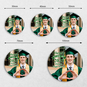 Custom Photo Class Of 2025 Congrats Graduation Roll Sticker TA29 890290