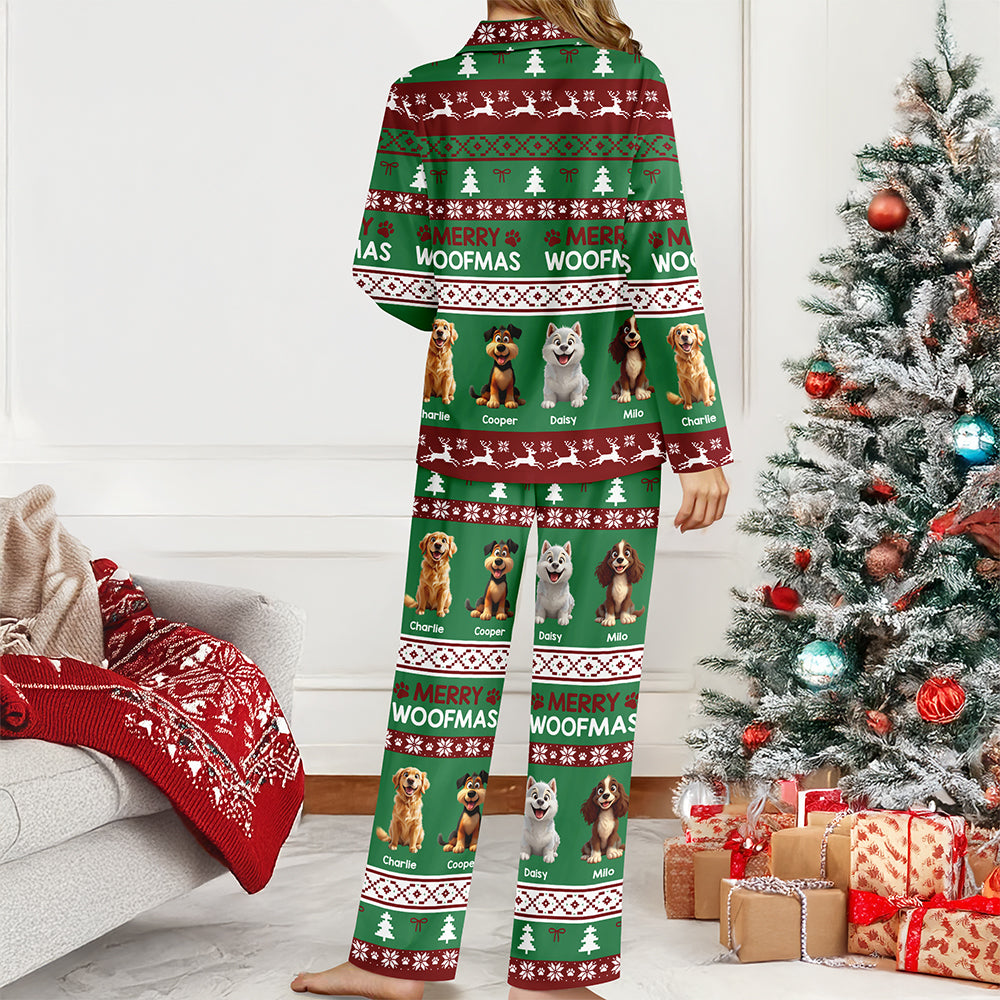Personalized Merry Woofmas Pajamas Gift For Pet Lovers TH10 896487