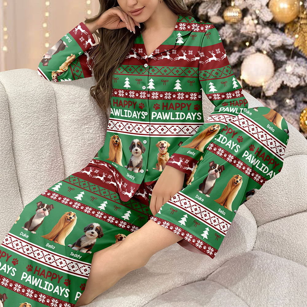 Personalized Merry Woofmas Pajamas Gift For Pet Lovers TH10 896487