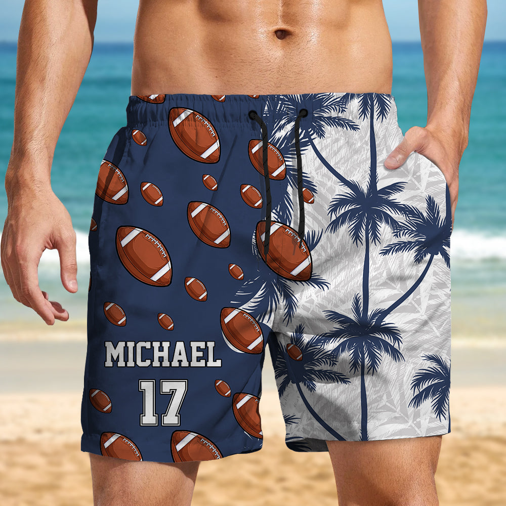 Personalized Name Tropical Summer Beach Short For Sport Lovers LM32 893681