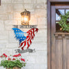 Custom Family Name American Eagle Flag In God We Trust Metal Sign LM32 897905