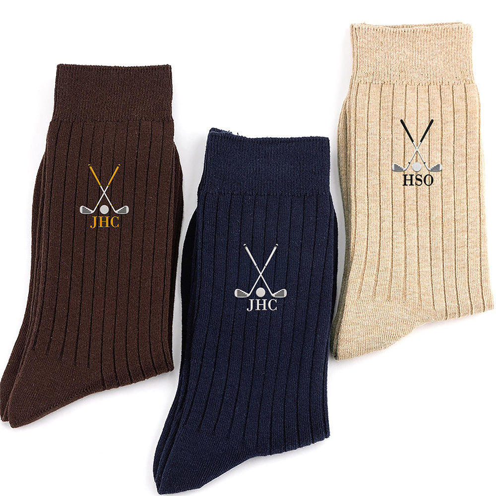 Personalized Golf Club Name Embroidered Socks, Unique Golf Enthusiast Gift, Golfers and Coaches Gift HO82 903276