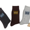 Custom School Name Embroidered Socks, Personalized School Spirit Gift for Students, Teachers & Staff LM32 669947
