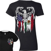 Mexico America Flag Back & Front Shirt HO82 N369 894968