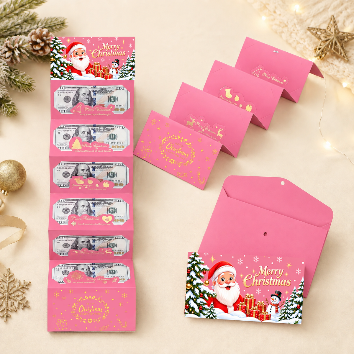 Christmas Money Gift Envelope, Surprise Gift Christmas Money Holder HO82 903584