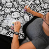 Personalized Boo Skull Pumpkin Coloring Blanket - Halloween Gift For Family HO82 903568