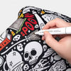 Personalized Boo Skull Pumpkin Coloring Blanket - Halloween Gift For Family HO82 903568