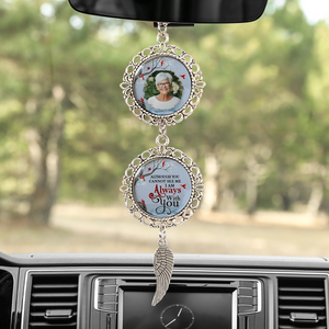 Custom Photo I'll Carry You Car Hanging Ornament With Charm Memorial Gift For Family HA75 891978