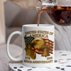 United States Of America 250th Anniversary White Mug HA75 898046