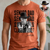 Custom Photo Senior Mom, Dad Class Of 2027 Vintage Comfort Shirt HA75 922006