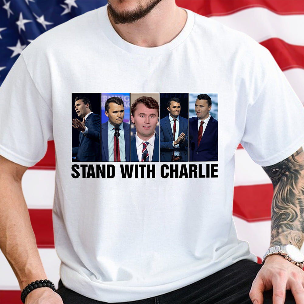 Stand With Charlie Kirk Bright Shirt TH10 64445