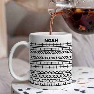 Custom Hidden Swear Message Funny Office Gift For Work Bestie - Personalized Print Full Mug CH07 895908