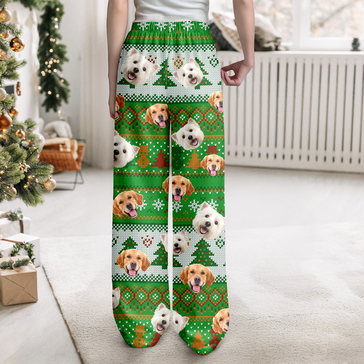 Custom Puppy Photo Pajamas For Dog Dad Dog Mom CH07 896272