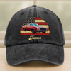 Custom Photo Vintage Retro Car Washed Denim Baseball Cap HA75 892552