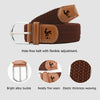 Personalized Funny Adult Elastic Woven Belt Naughty Gift For Husband Boyfriend CH07 180382