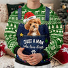 Custom Photo Just A Girl Who Love Dogs Cats Ugly Sweater CH07 899358