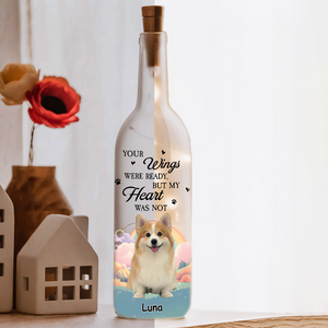 My Heart Was Not Ready Leave You - Personalized Bottle Lamp LM32 893953