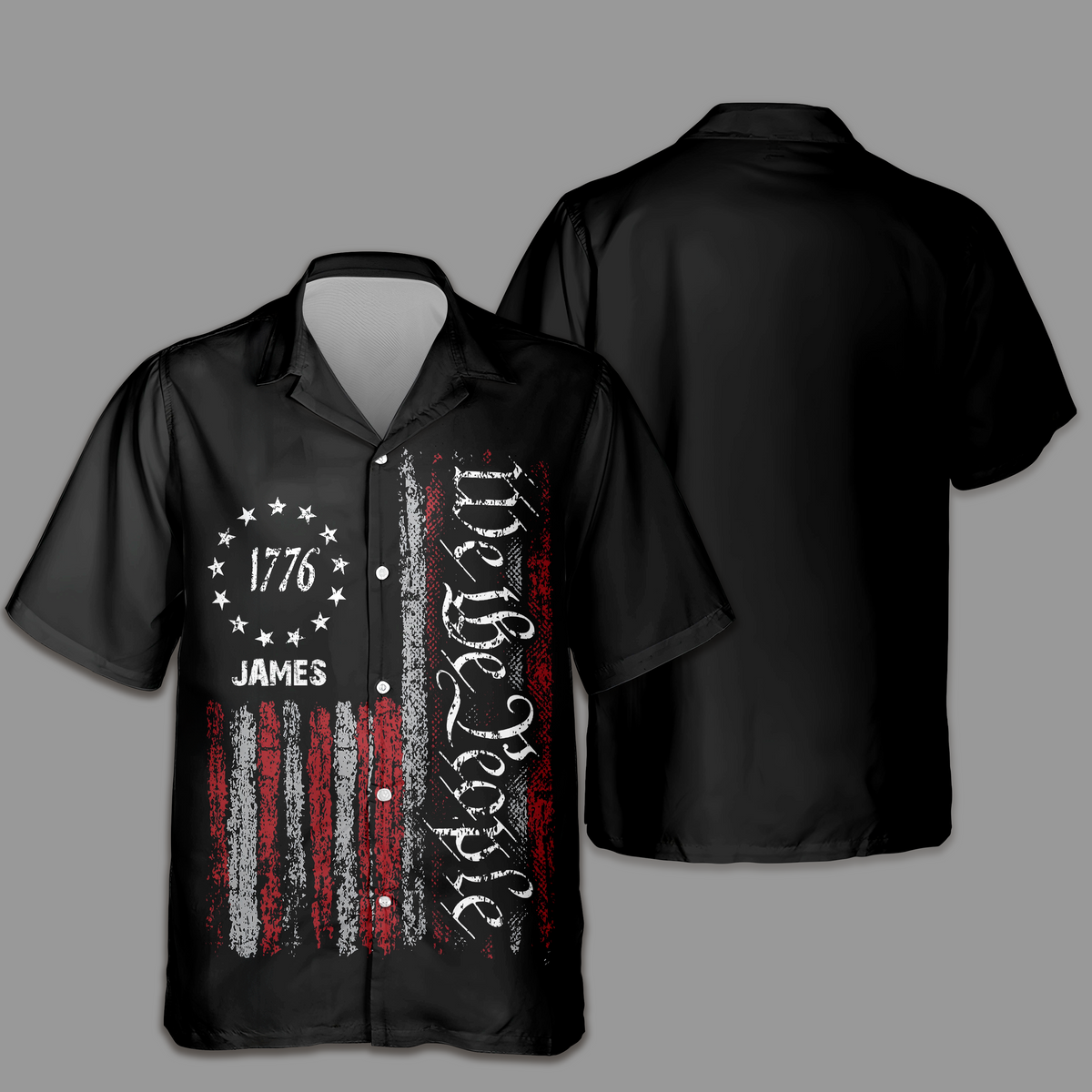 Custom Name We The People Hawaii Shirt TH10 896383