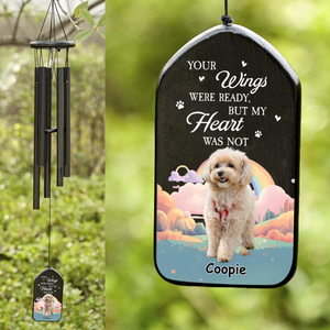My Heart Was Not Ready Leave You - Personalized Wind Chimes LM32 893951