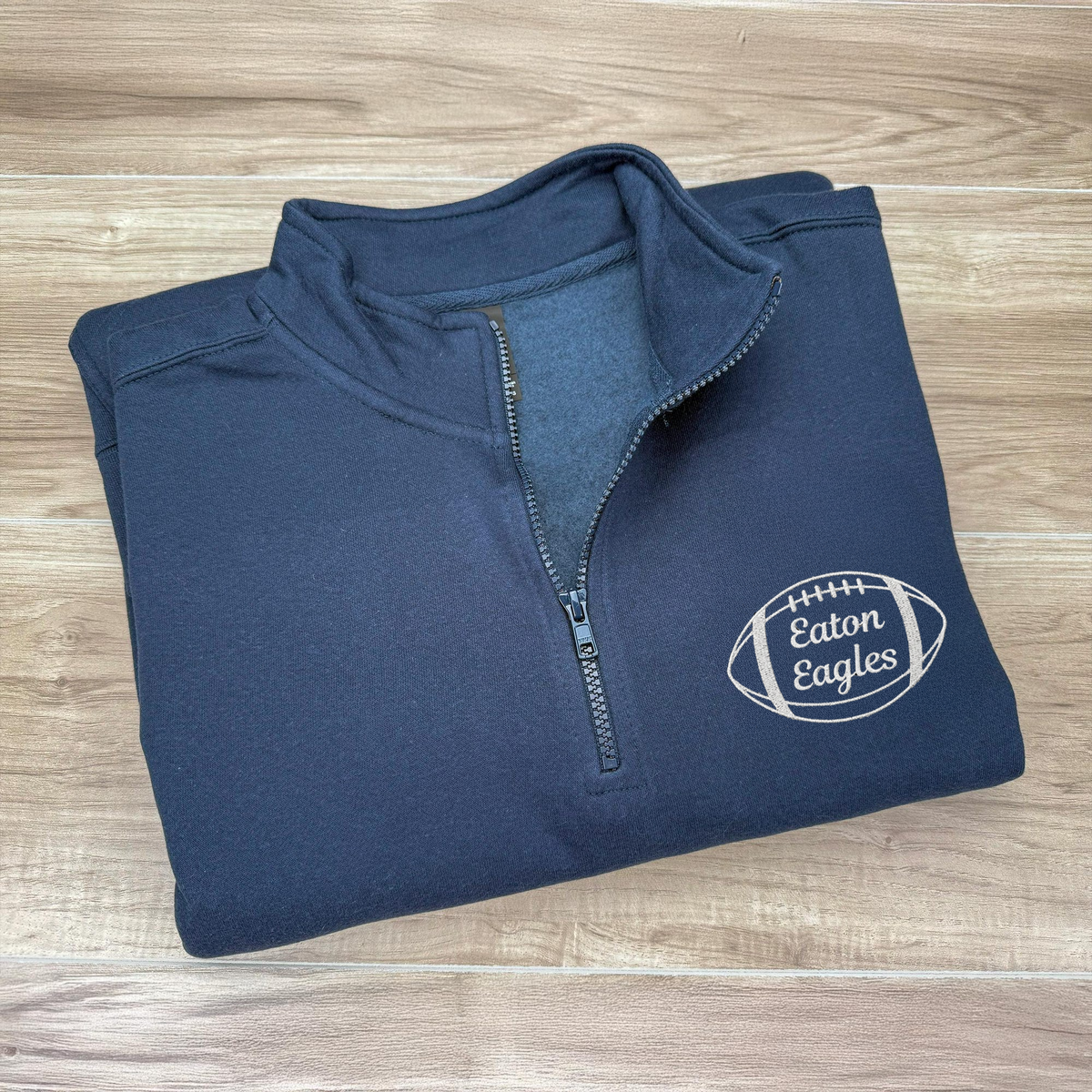Custom Name Embroidered Quarter Zip Sweater Gift for Sport Lovers TH10 898263