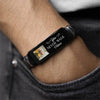 Custom Photo You Never Walk Alone Memorial Wristband Bracelet HA75 922016
