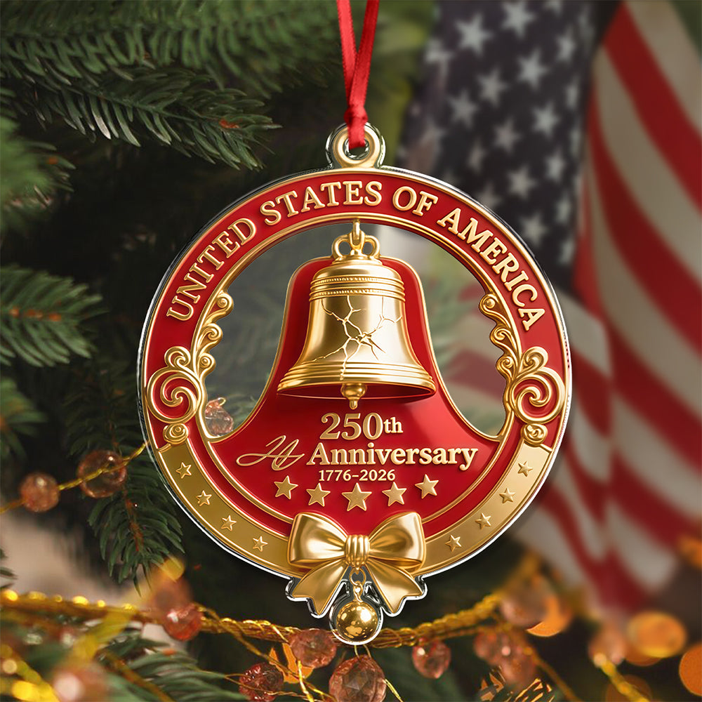 America 250th Anniversary 1776 - 2026 Acrylic Ornament CH07 899238