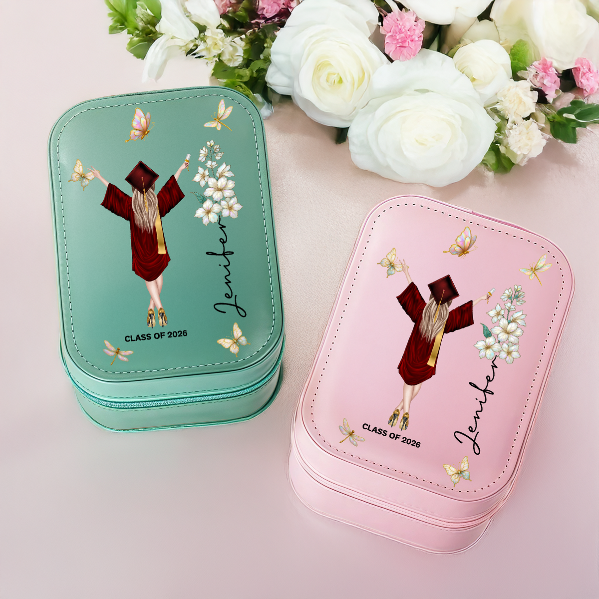 Congrats To Your Graduation Makeup Box With LED Graduation Gift TH10 896603