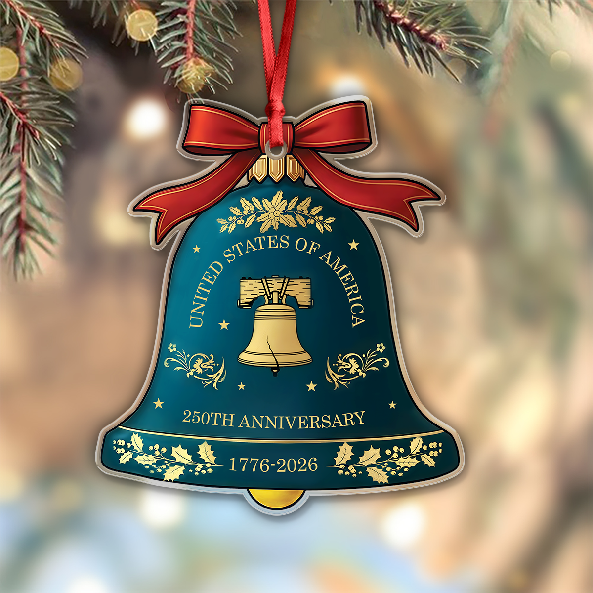 250 Years Anniversary United States of America Acrylic Ornament Decor Gift HO82 900376