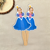 Custom Photo Princess Face Fans Personalised Birthday Gift Party Decor CH07 895438