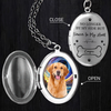 Custom Dog Cat Photo No Longer By My Side But Forever In My Heart Memorial Locket Necklace HO82 893672