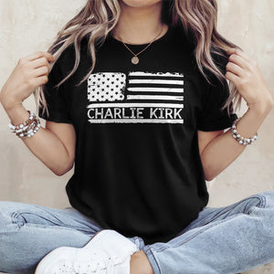 Charlie Kirk Memorial Dark Shirt HA75 644115