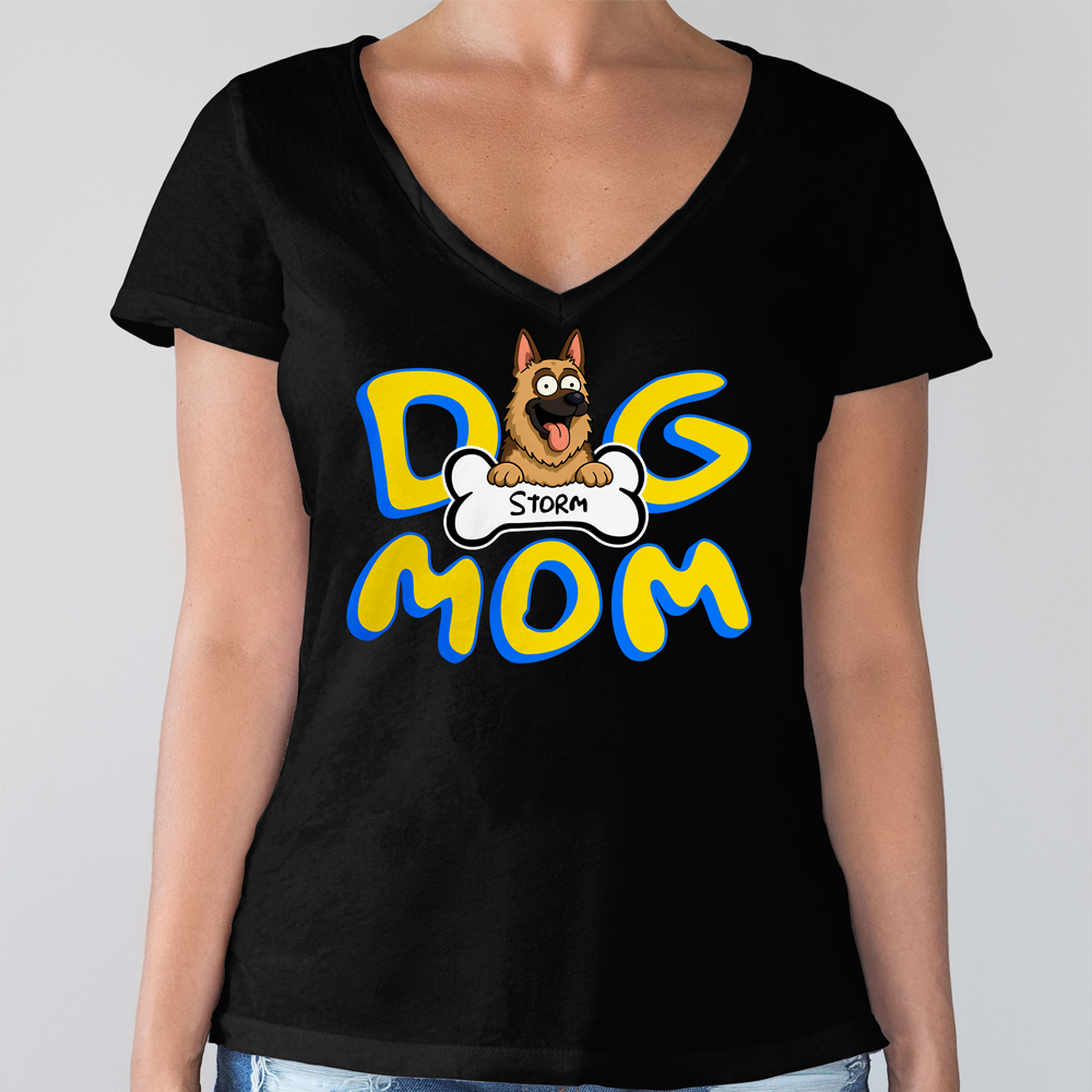 Personalized Dog Mom Dog Dad Dark Shirt Dog Lovers Gifts CH07 895640